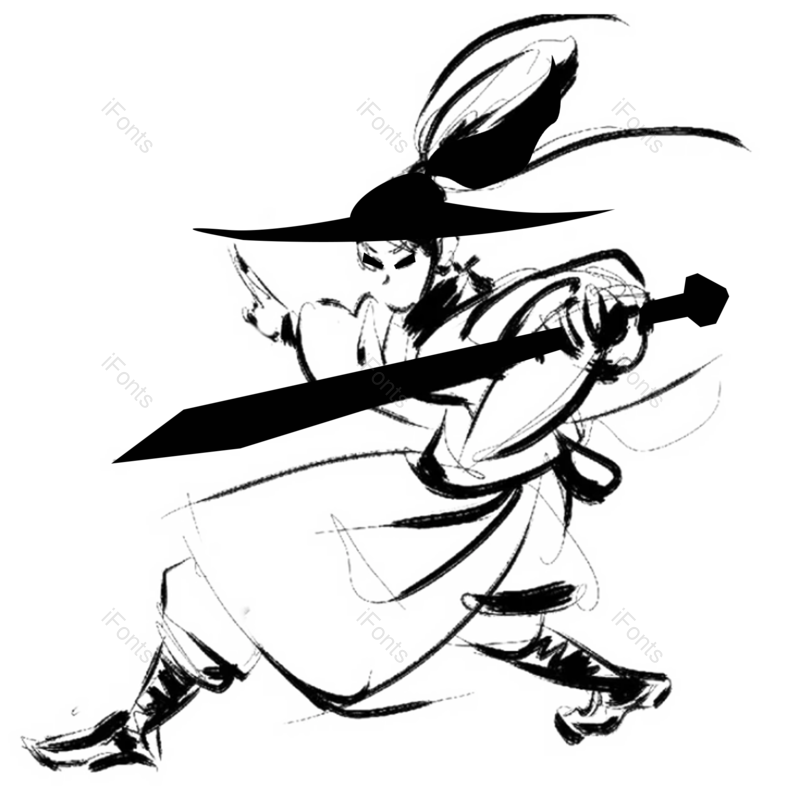 水墨图片,插画元素,卡通插画PNG,卡通素材免抠素材